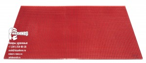 коврик дражный полиуретановый 365 красный